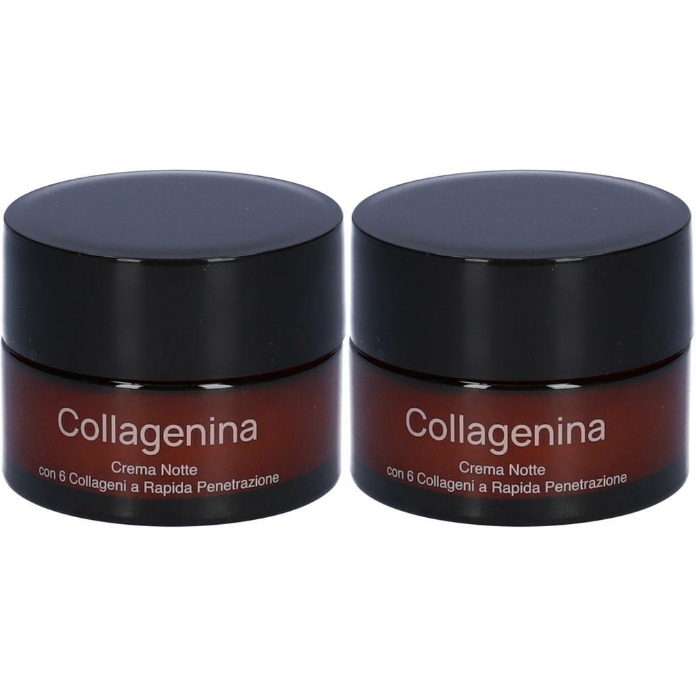 LABO Collagenina Crema Notte con 6 collageni a Rapida Penetrazione - Grado 3 Set da 2 - risparmia il 20% con il codice: SWISSE20