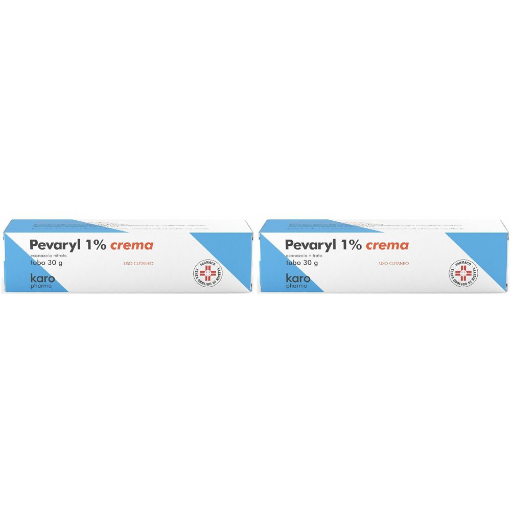 Pevaryl 1 % Crema Set da 2