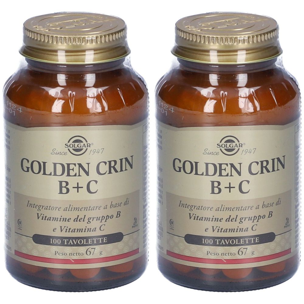SOLGAR® Golden Crin B+C Set da 2