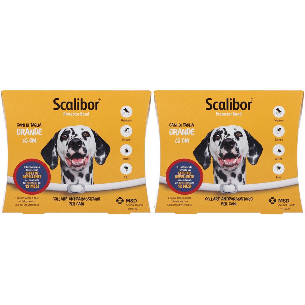 Scalibor Protectorband 1,000 G Collare Medicato Per Cani Set da 2
