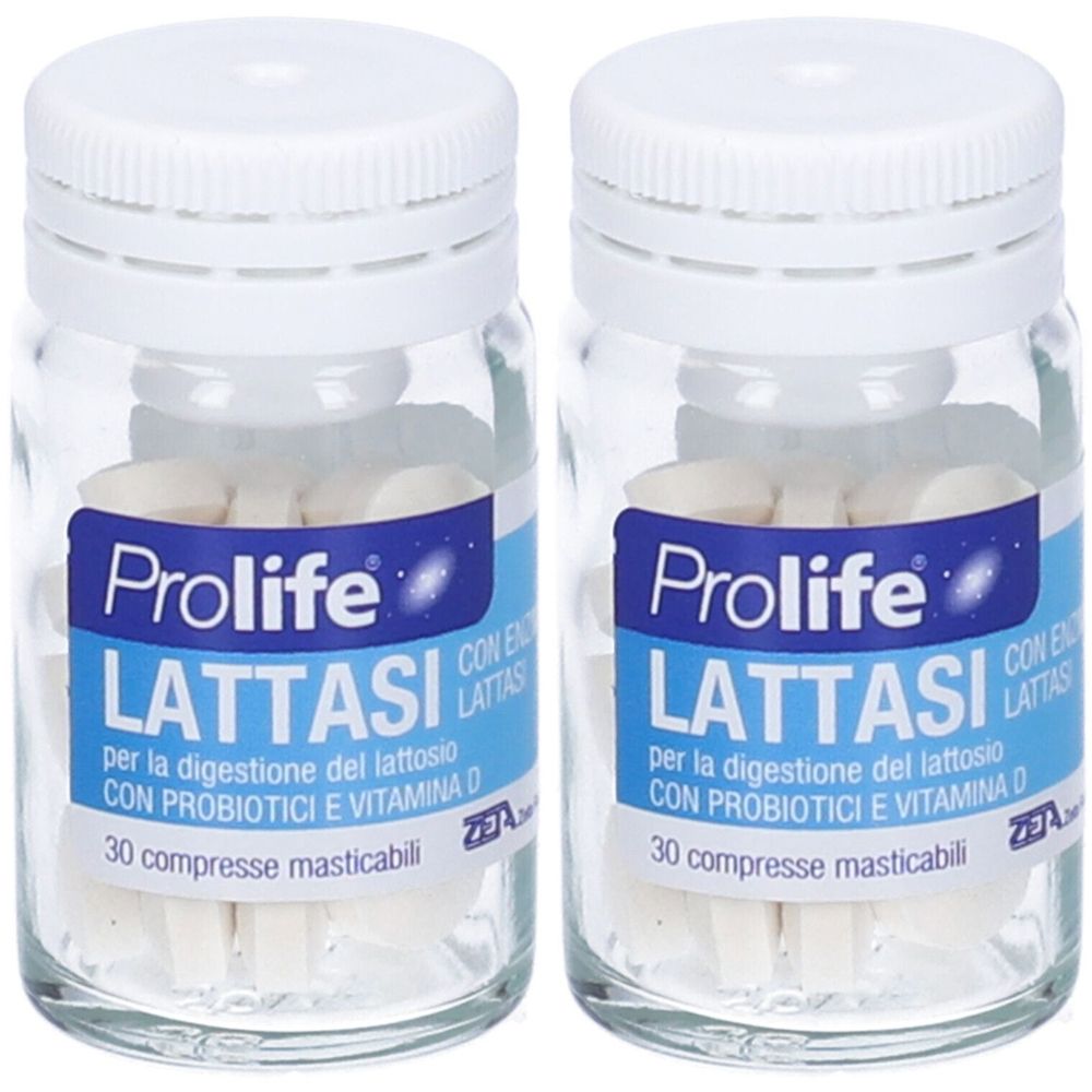 Prolife Lattasi Compresse Masticabili Set da 2