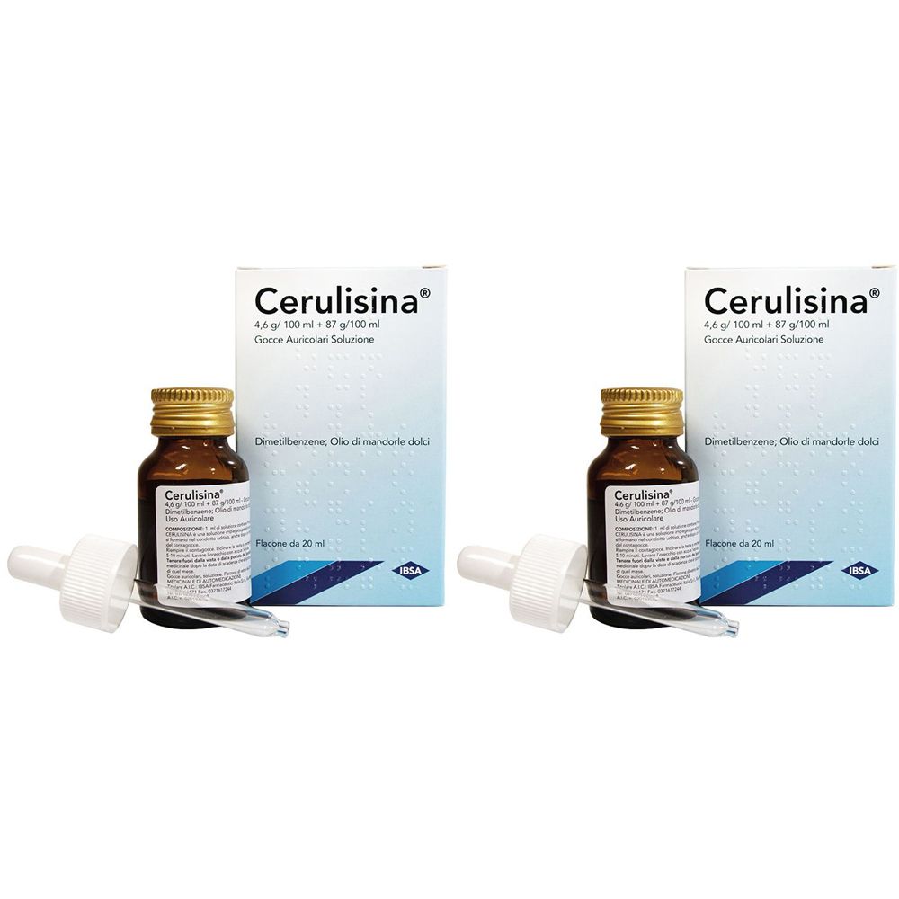 Cerulisina®   Gocce auricolari Set da 2
