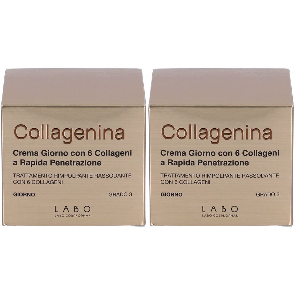 LABO Collagenina Crema Giorno con 6 collageni a Rapida Penetrazione Grado 3