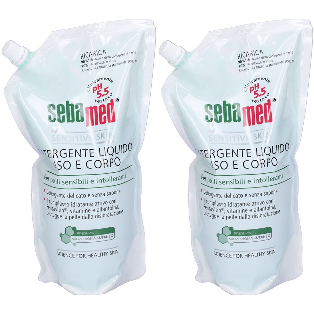 Sebamed Ricarica Detergente Liquido Set da 2