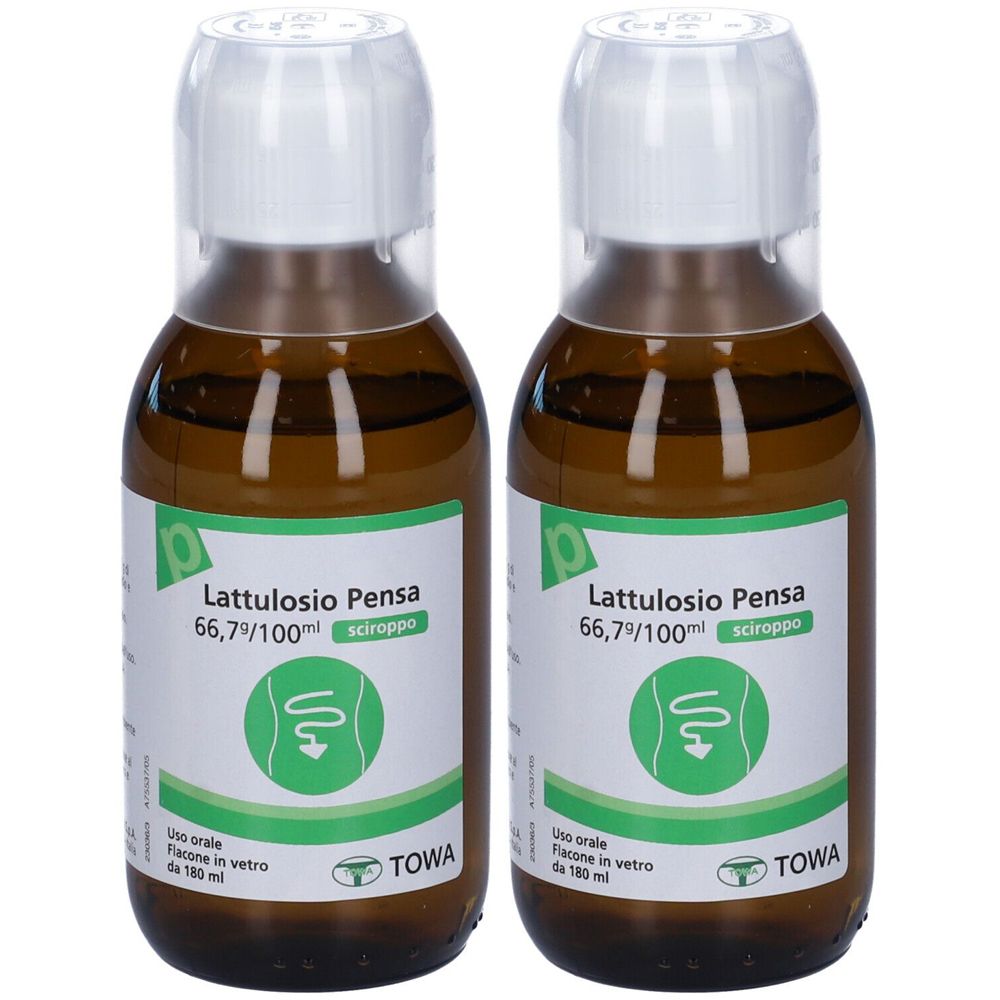 Lattulosio pensa 66,7g/100 ml Sciroppo Set da 2