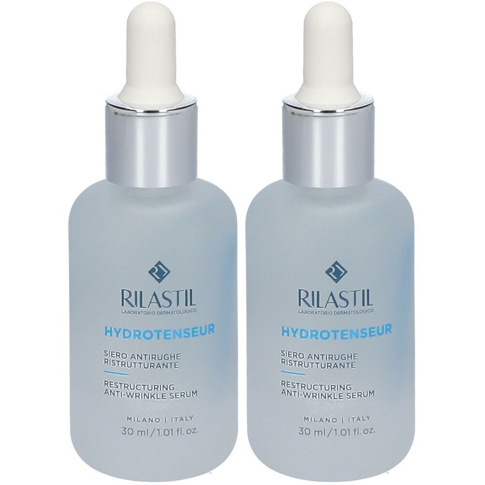 RILASTIL Hydrotenseur Siero Antirughe Ristrutturante Set da 2