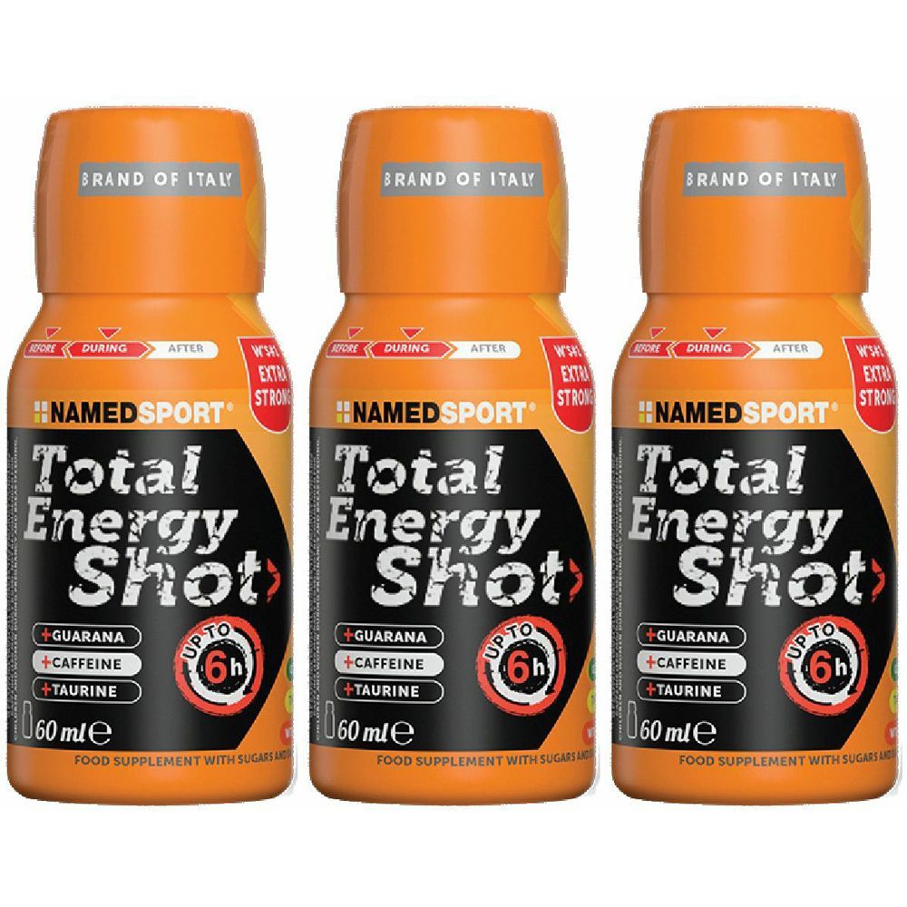 NAMEDSPORT® Total Energy Shot Set da 3
