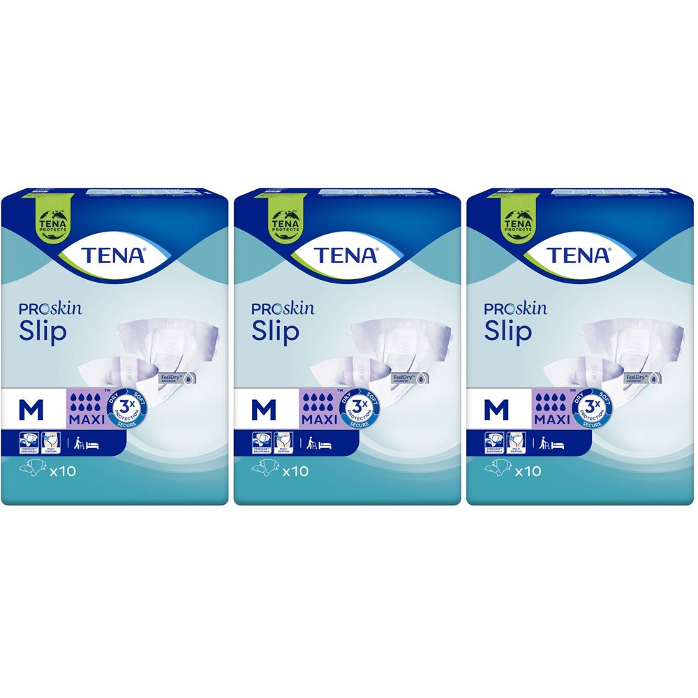 TENA Slip Maxi M Set da 3
