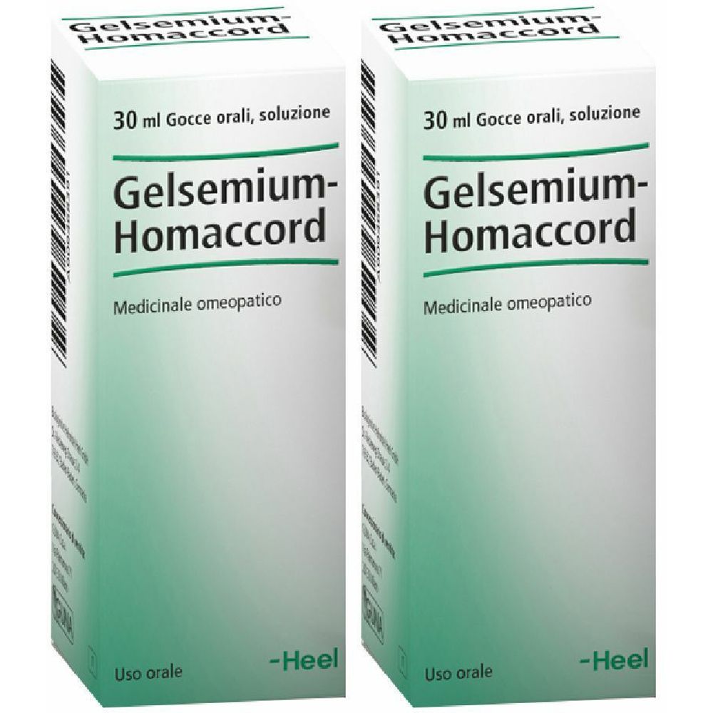 Guna Heel Gelsemium Homaccord® Gocce Orali Set da 2