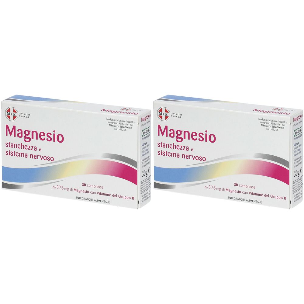 Matt® Pharma Magnesio Set da 2