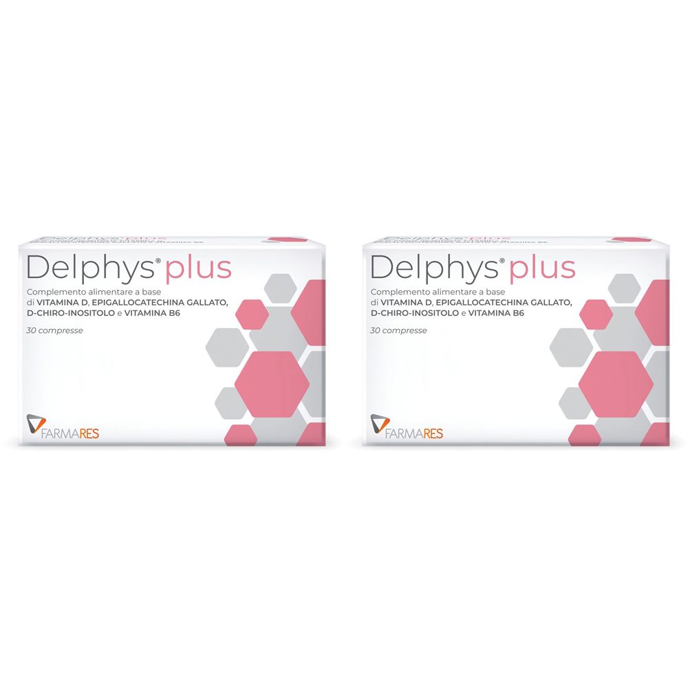 Delphys Plus 30 Compresse Set da 2