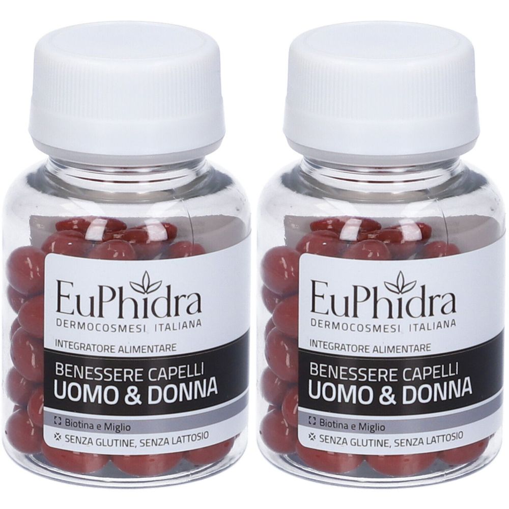EuPhidra Benessere Capelli Uomo E Donna Set da 2