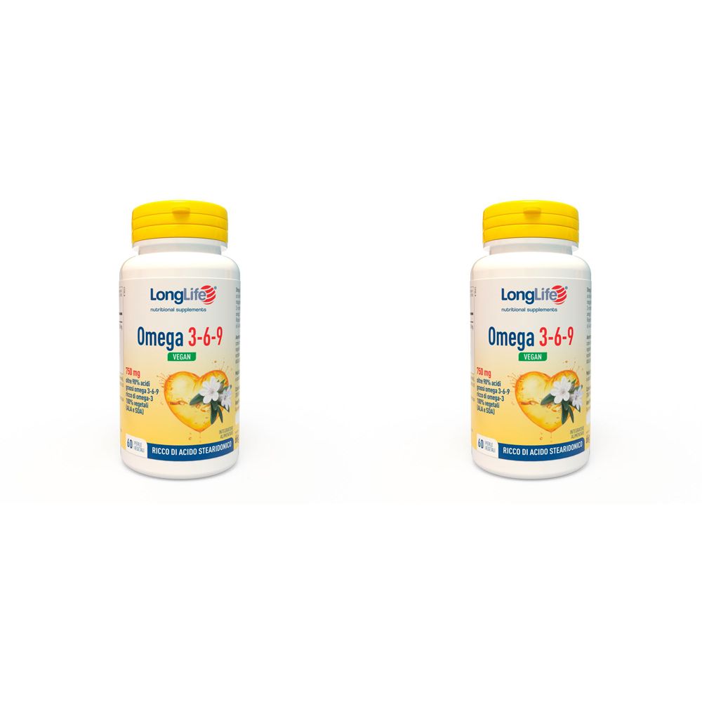 LongLife® Omega 3-6-9 Vegan Set da 2