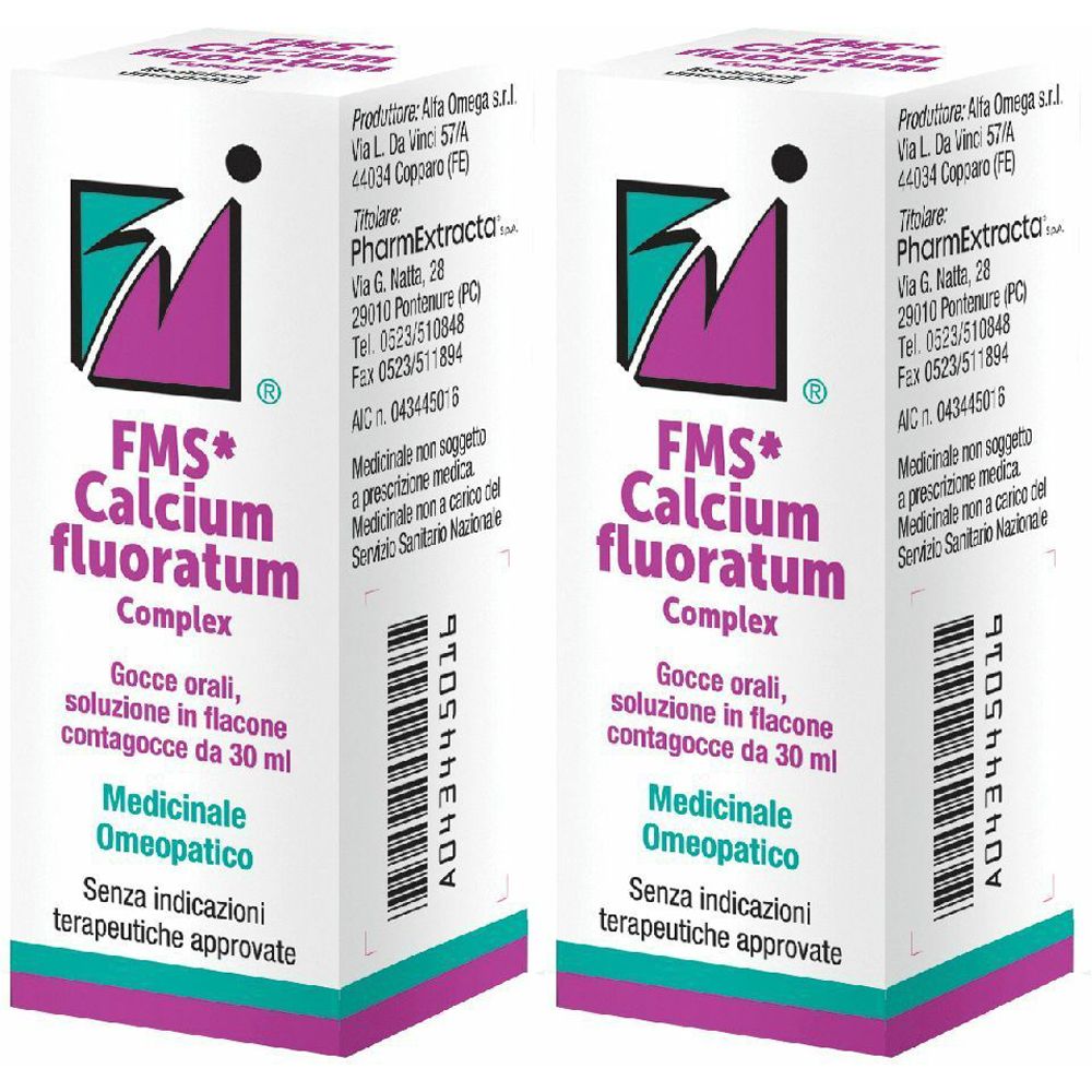 FMS Calcium fluoratum complex Set da 2