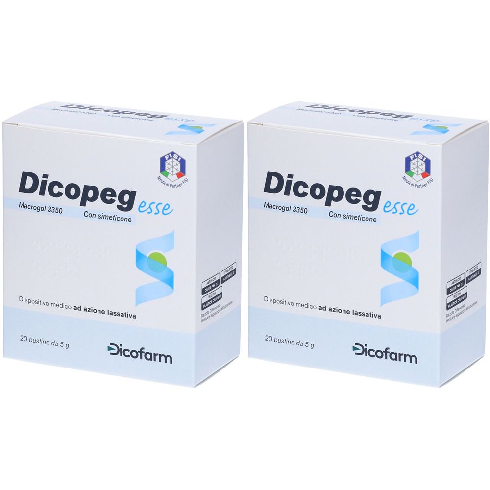 Dicofarm Dicopeg esse Bustine Set da 2