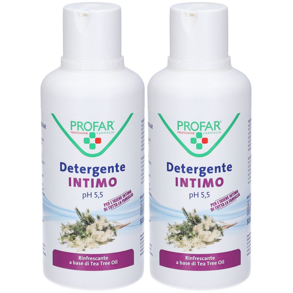 PROFAR® Detergente Intimo Tea Tree Oil Set da 2