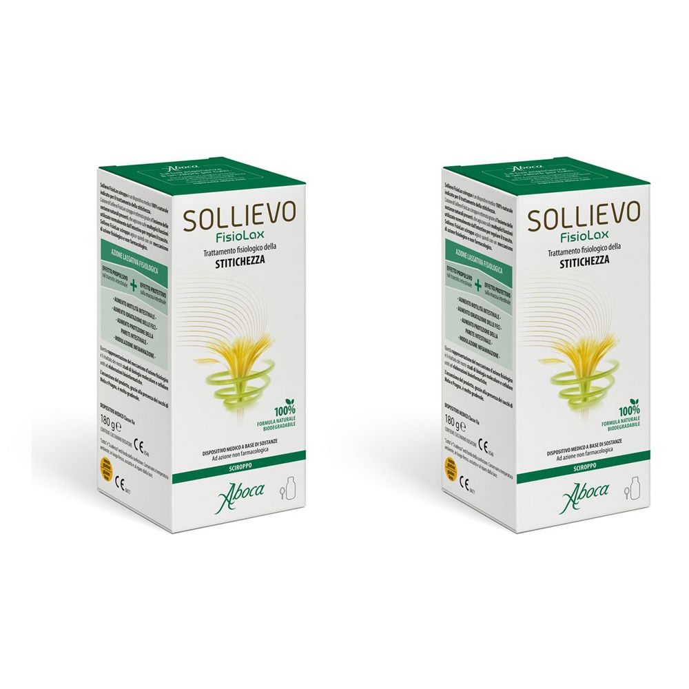Sollievo Fisiolax Trattamento Fisiologico Della Stitichezza Set da 2