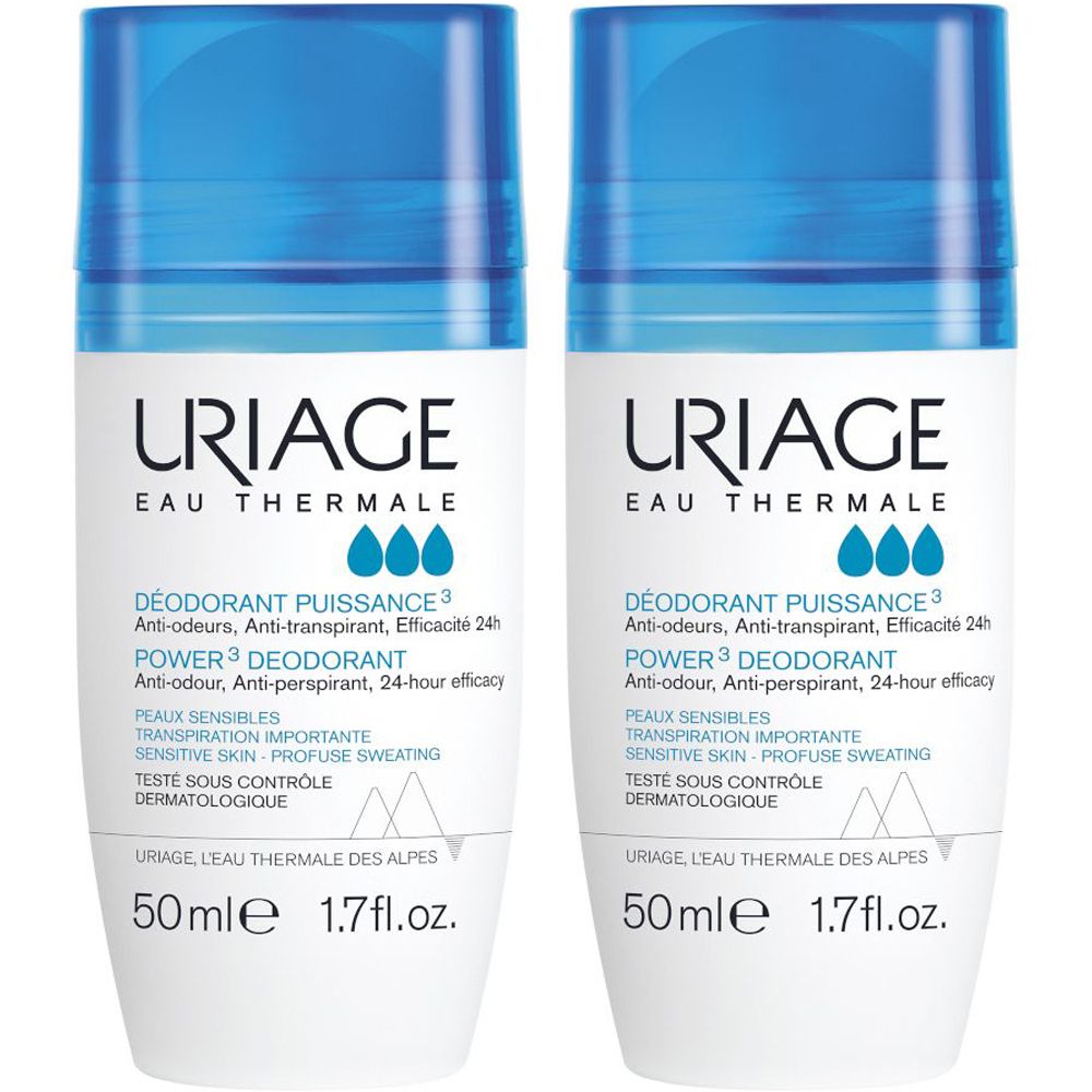 URIAGE Deodorante Power3 Set da 2