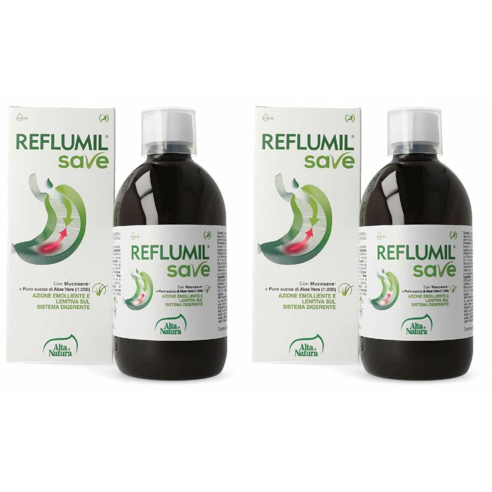 Alta Natura Reflumil Save Soluzione Orale Set da 2