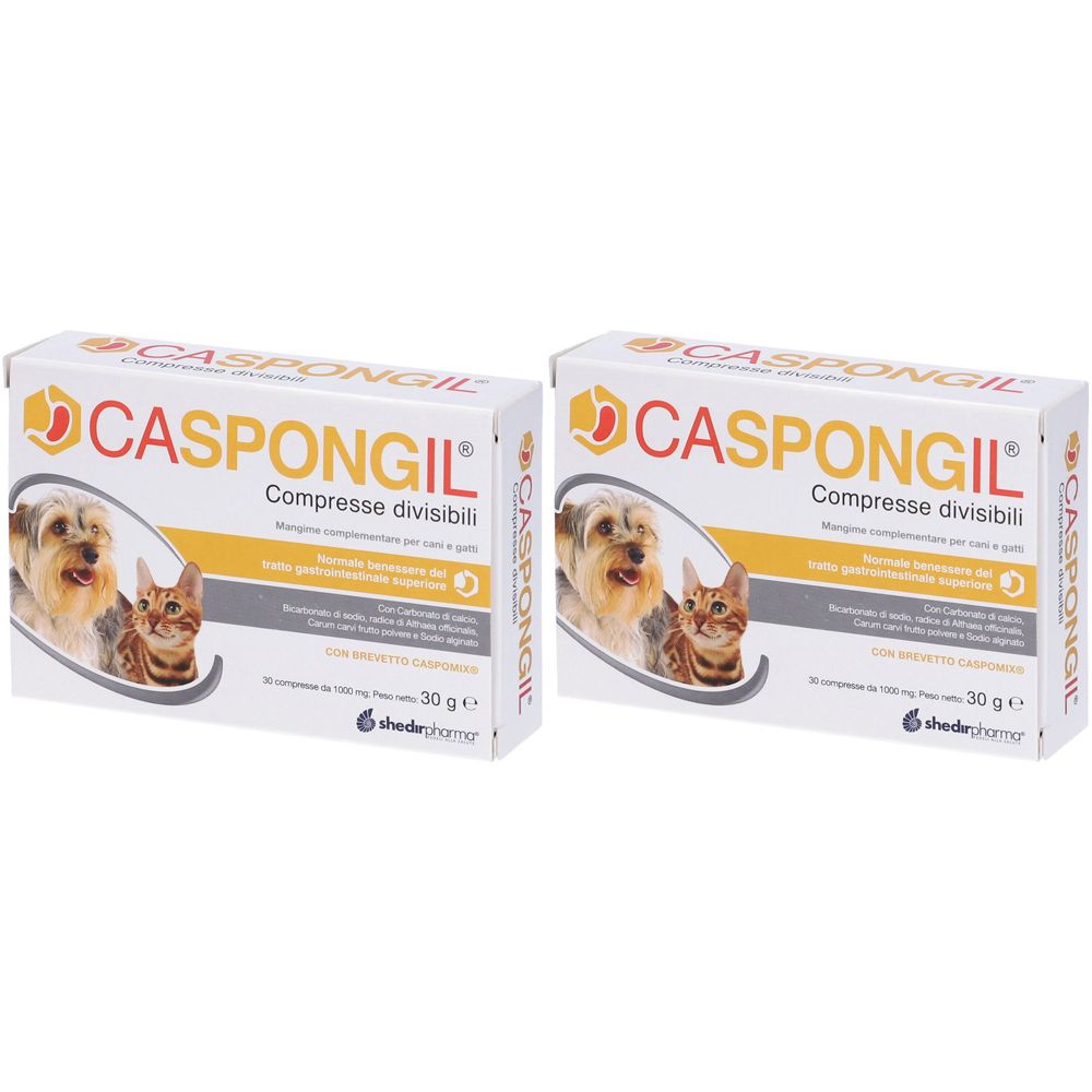 Caspongil 30Cpr Divisibili Set da 2