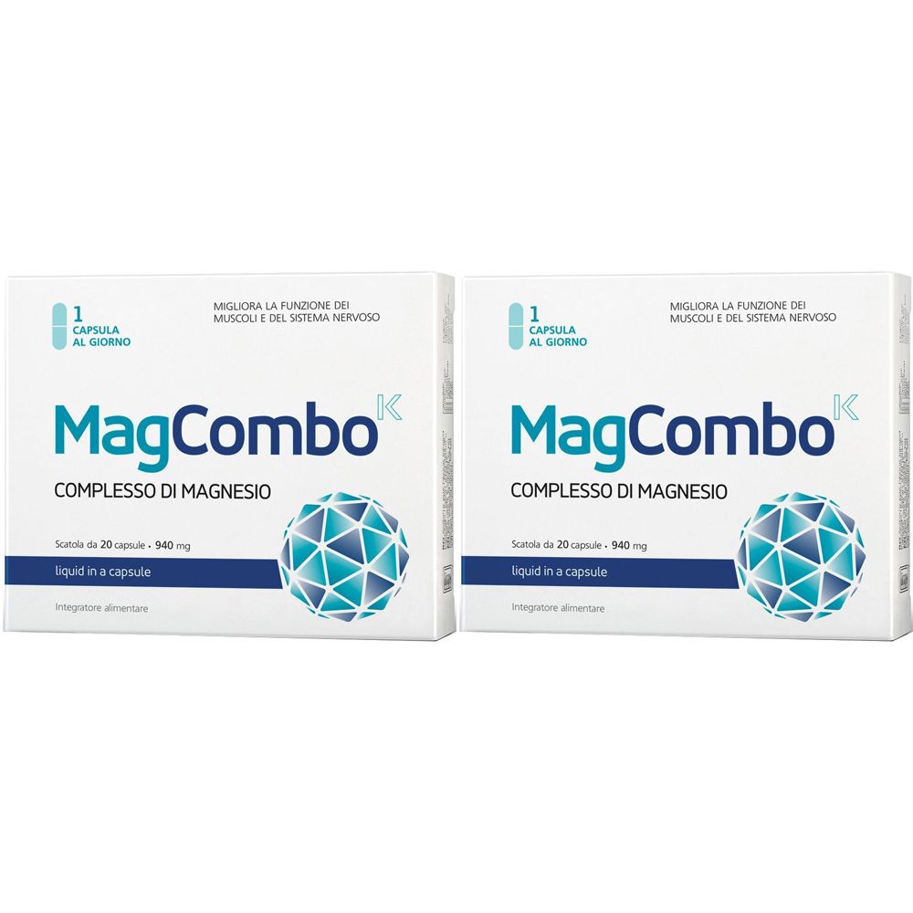 MagCombo Complesso di Magnesio Capsule Set da 2