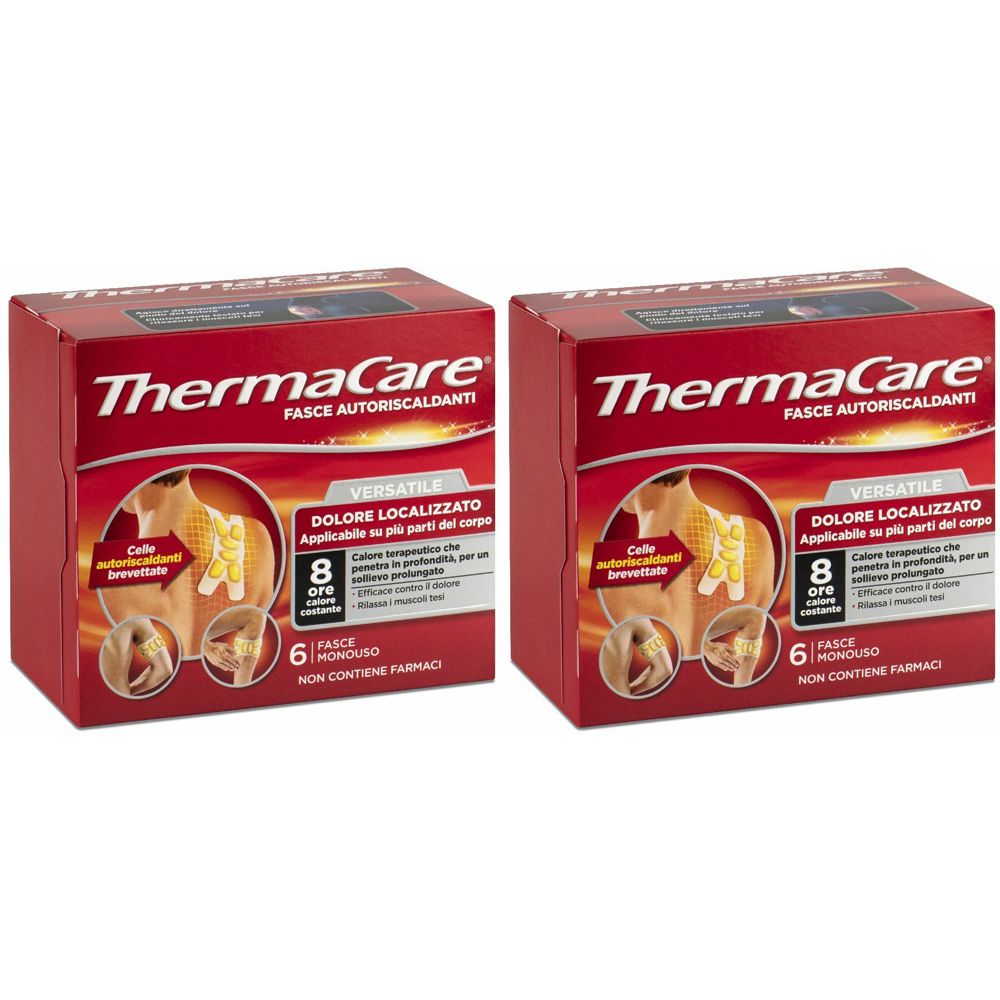 Thermacare® Fasce Autoriscaldanti Versatile Set da 2