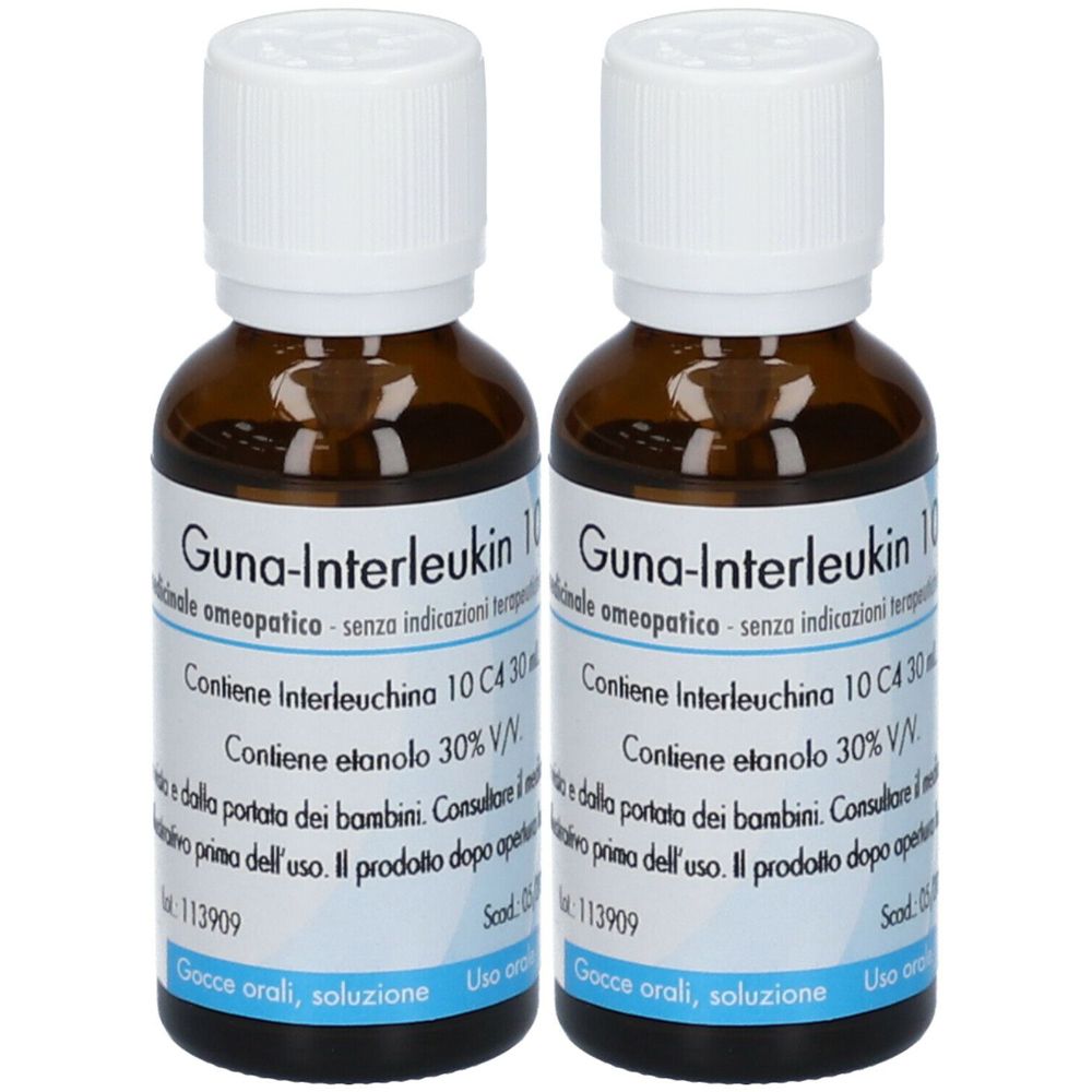 GUNA Guna-Interleukin 10 Set da 2
