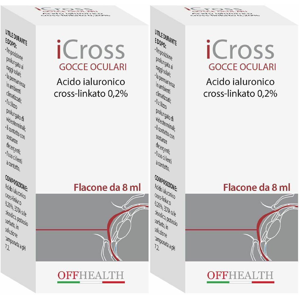 iCross Gocce oculari Set da 2