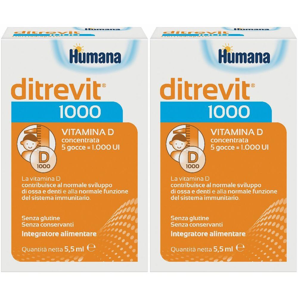 Humana Ditrevit® 1000 Set da 2