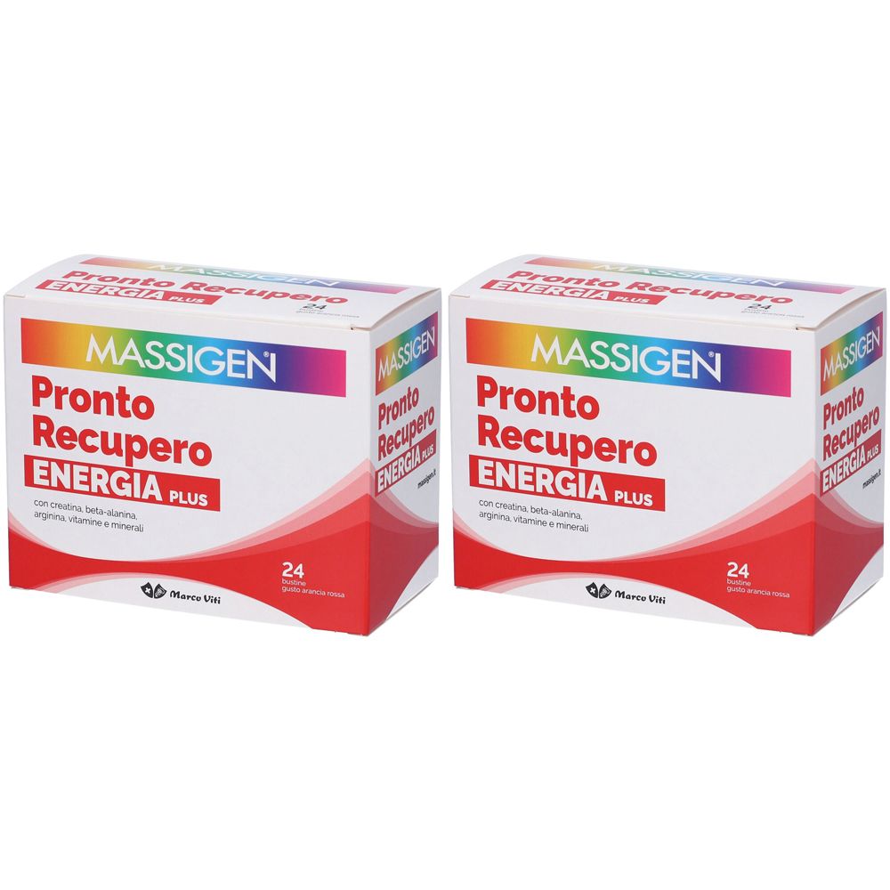 Massigen® Pronto Recupero Energia Plus Set da 2
