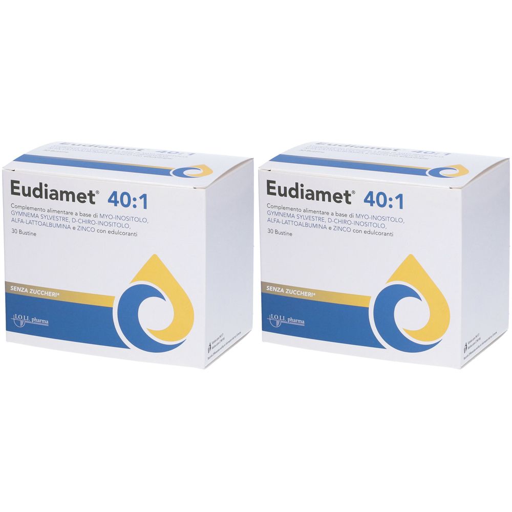 Eudiamet 40:1 Set da 2 2x30 pz Bustina