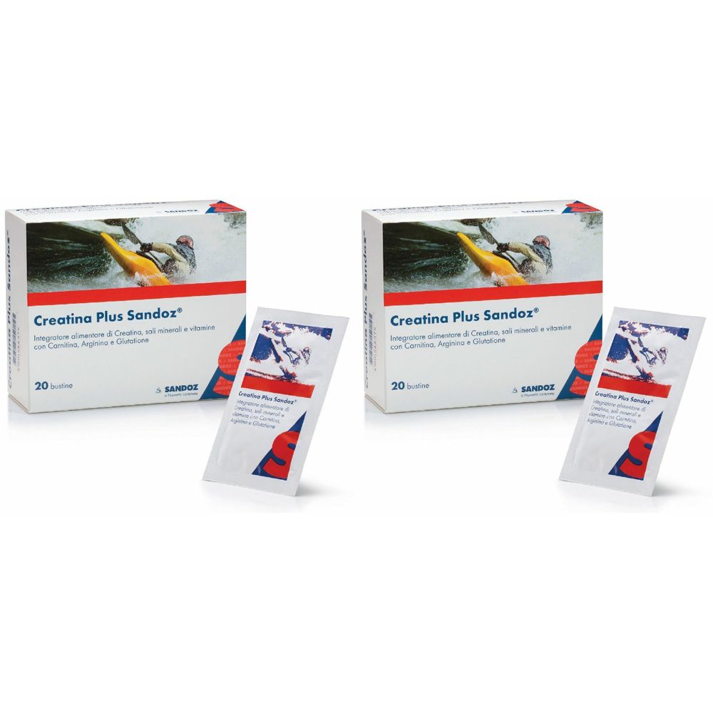 Sandoz® Creatina Plus Set da 2