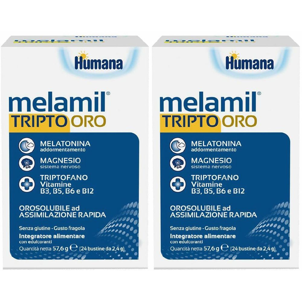 Humana Melamil® Tripto Oro Set da 2