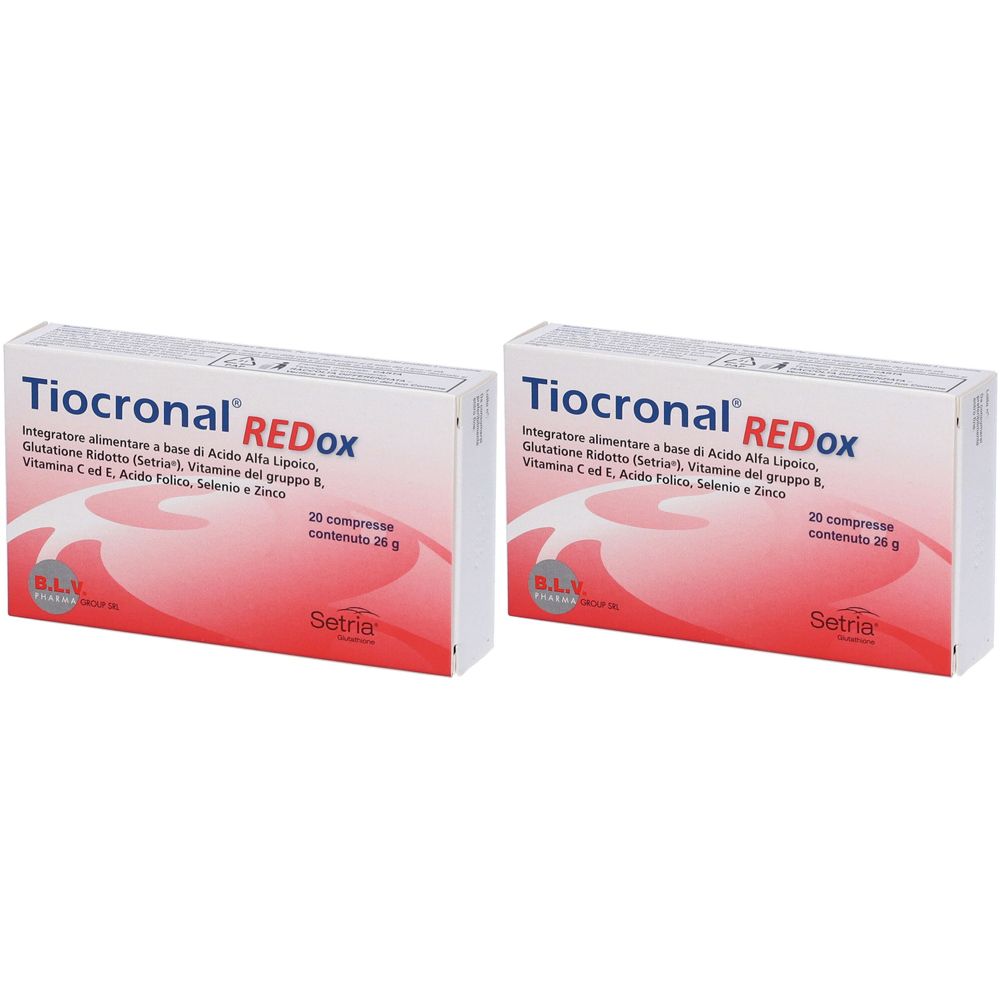 B.L.V. Pharmagroup Tiocronal REDox Compresse Set da 2