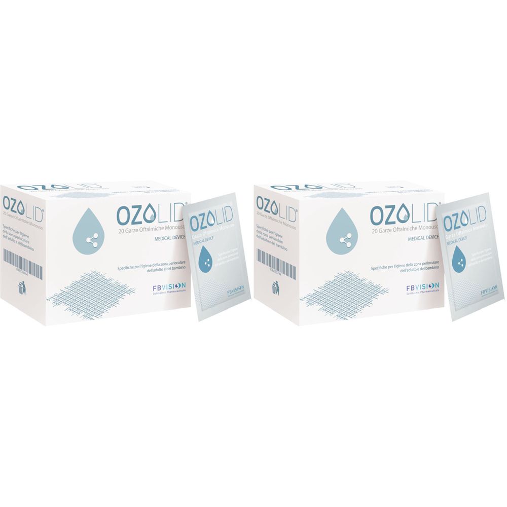 Garza Ozolid Oftalmica Tnt Con Olio Ozonizzato In Fosfolipidi Lipozoneye 20 Pezzi Set da 2