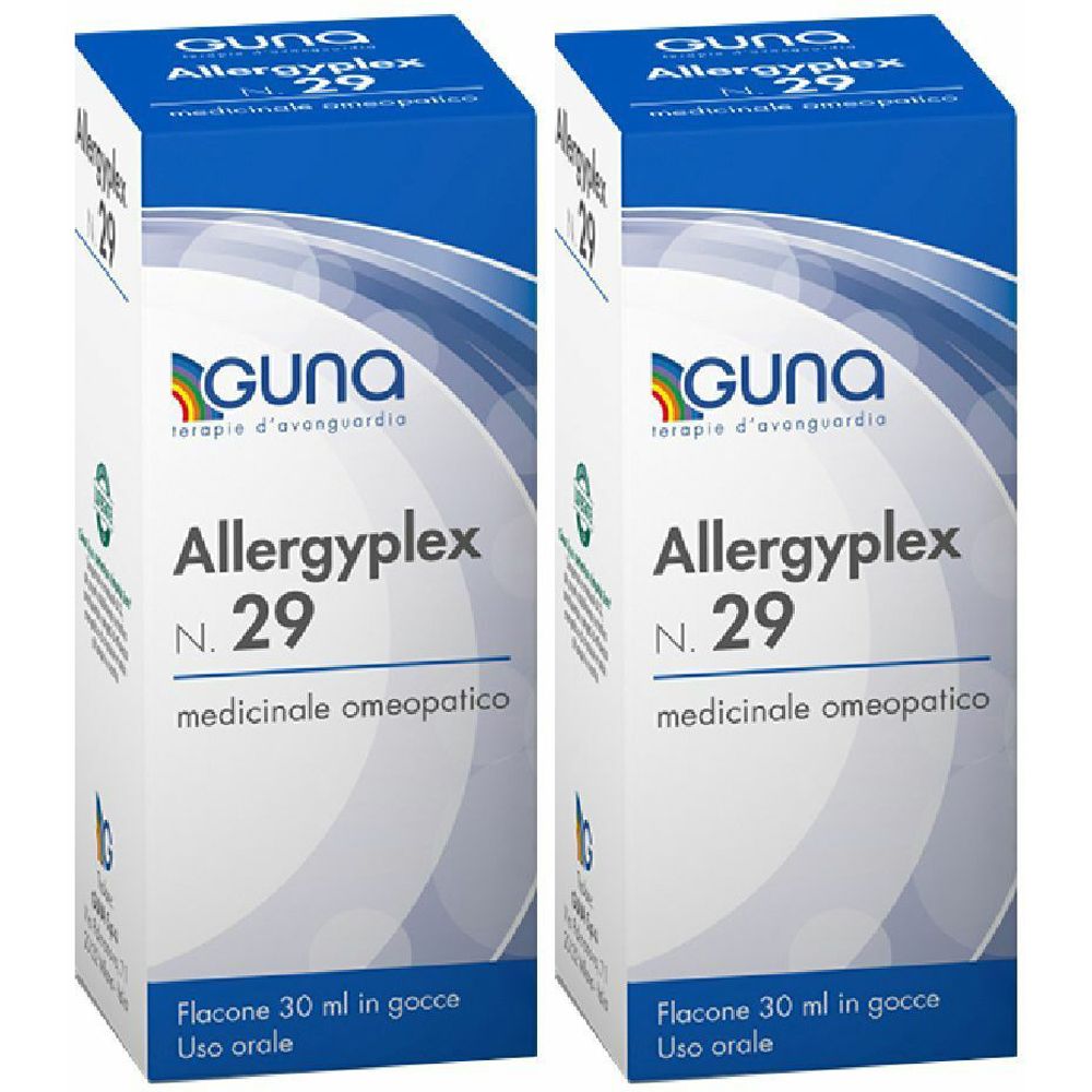 GUNA Allergy Plex Nr. 29 gocce orali Set da 2