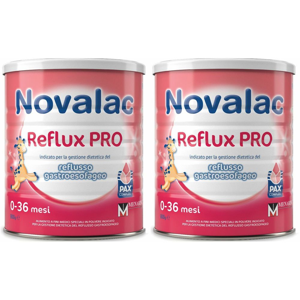 Novalac Reflux PRO Latte in Polvere Set da 2