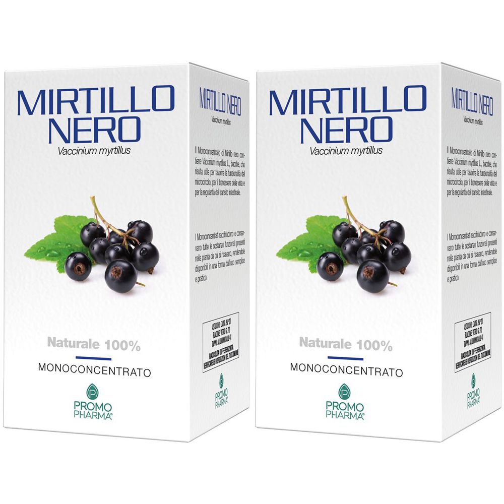 PromoPharma® Mirtillo Nero Monoconcentrato Set da 2