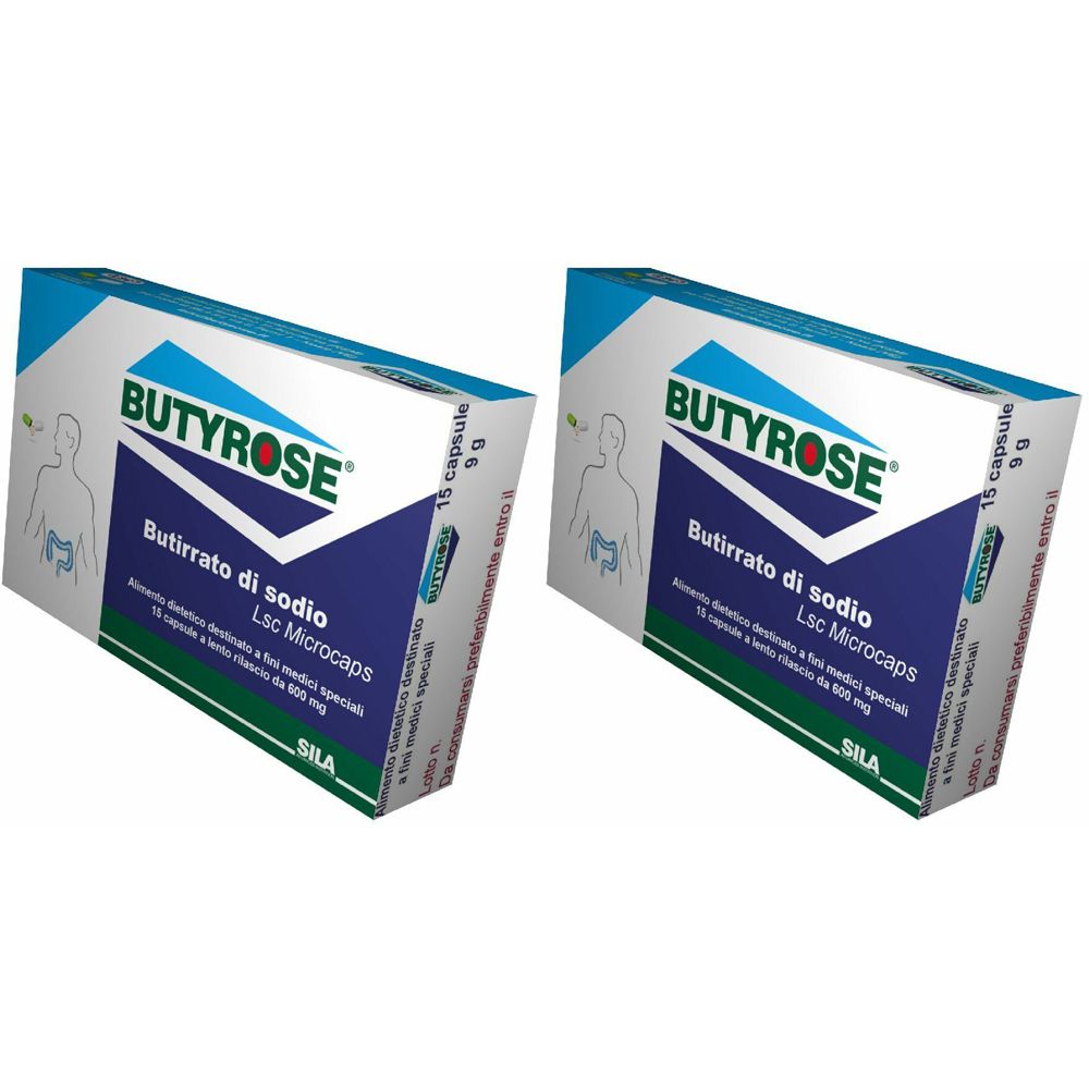 Butyrose® Butirrato di sodio Lsc® Set da 2
