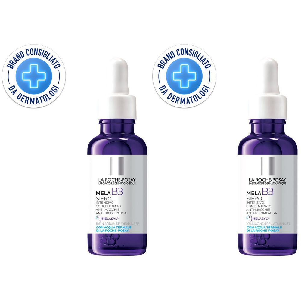 La Roche-Posay Mela B3 Siero Intensivo Anti-macchie 30 ml Set da 2