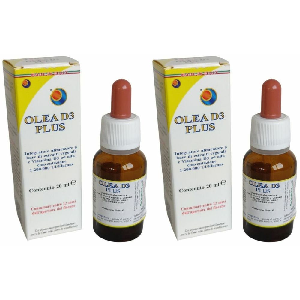 Herboplanet® OLEA D3 PLUS Set da 2