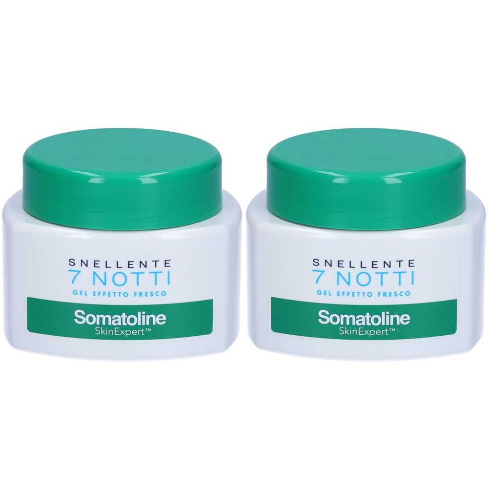 Somatoline SkinExpert Snellente 7 Notti Gel Effeto Fresco Set da 2 2x2