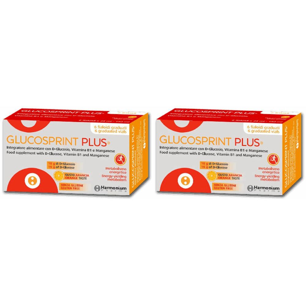 Glucosprint Plus® Gusto Arancia Set da 2