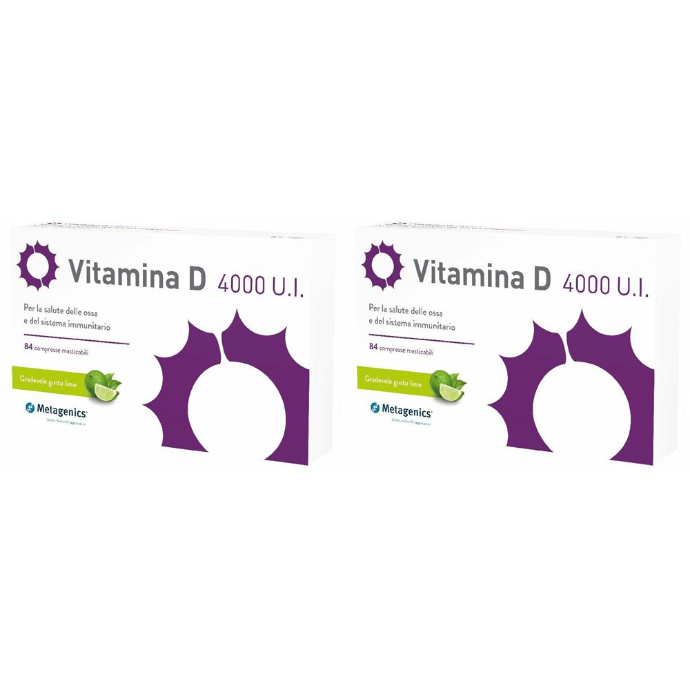 Metagenics™ Vitamina D 4000 U.I. Set da 2
