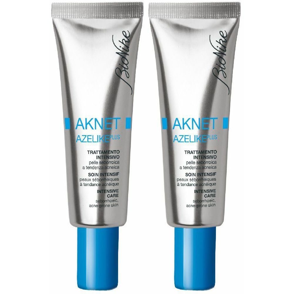 Bionike Aknet Azelike Plus Trattamento Intensivo Set da 2