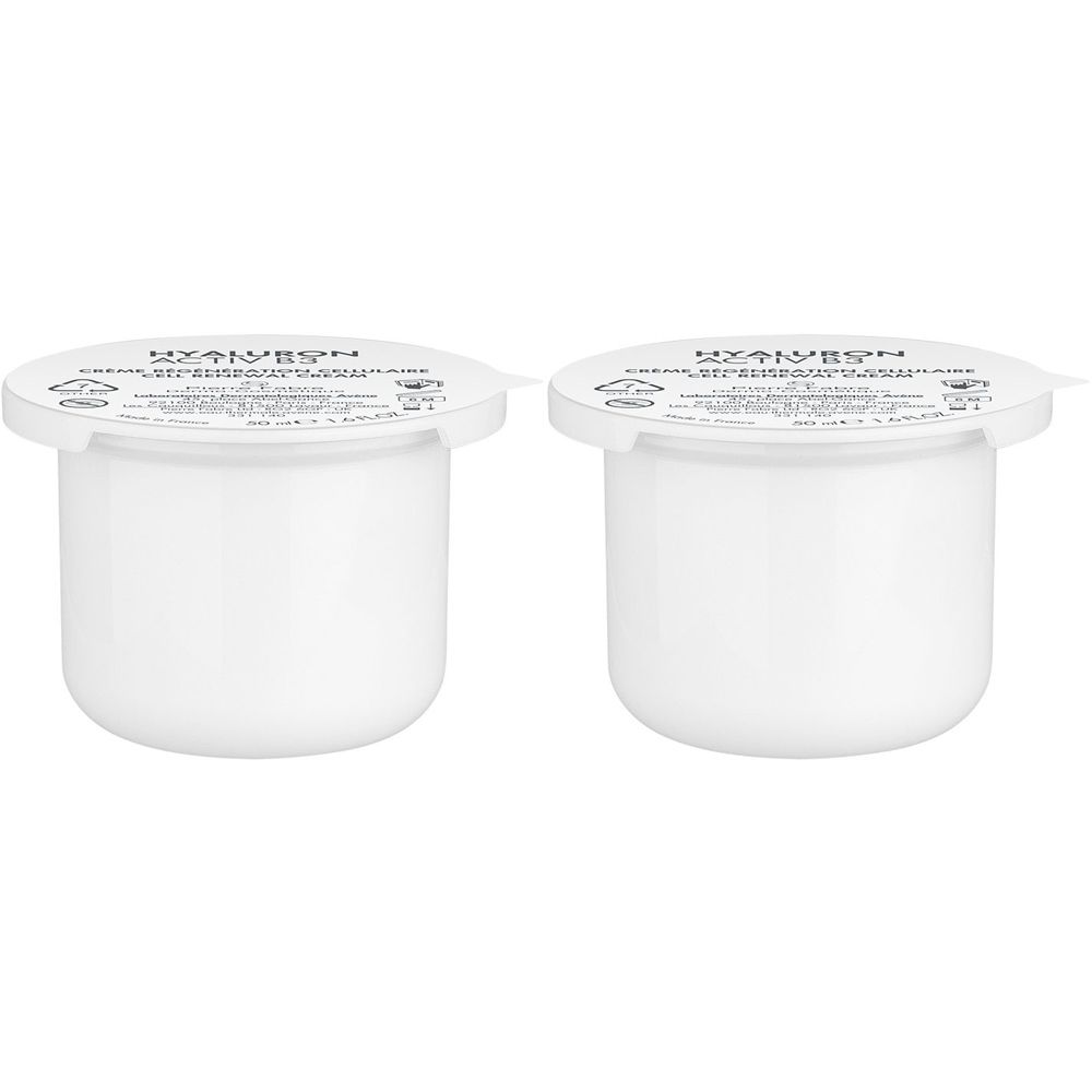 Eau Thermale Avène HYALURON ACTIV B3 Crema Rigenerante Cellulare Antirughe Ricarica Set da 2