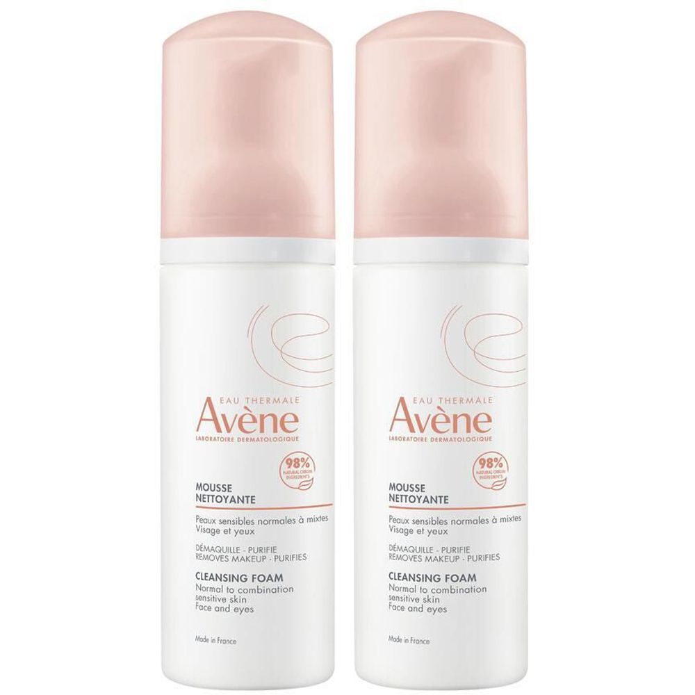 Avène Mousse Detergente Nuova Formula Set da 2