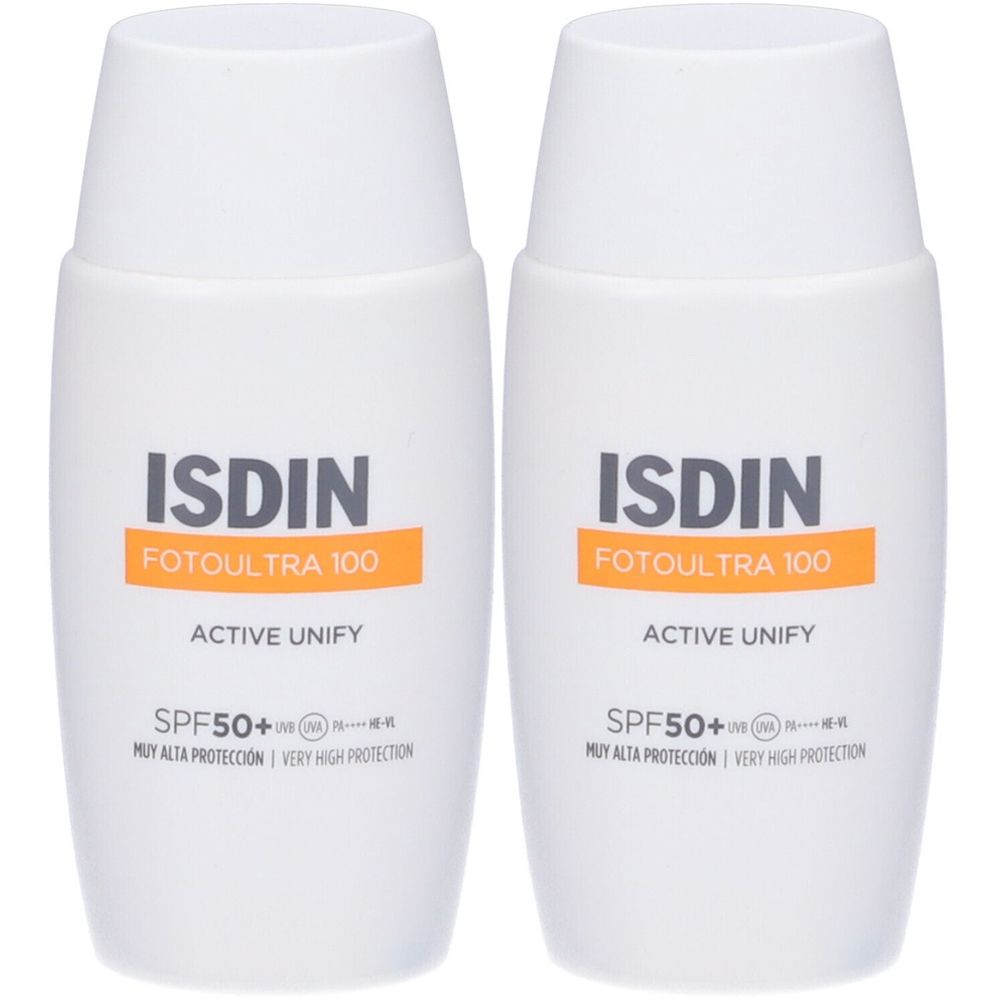 Foto Ultra 100 ISDIN ACTIVE UNIFY Set da 2