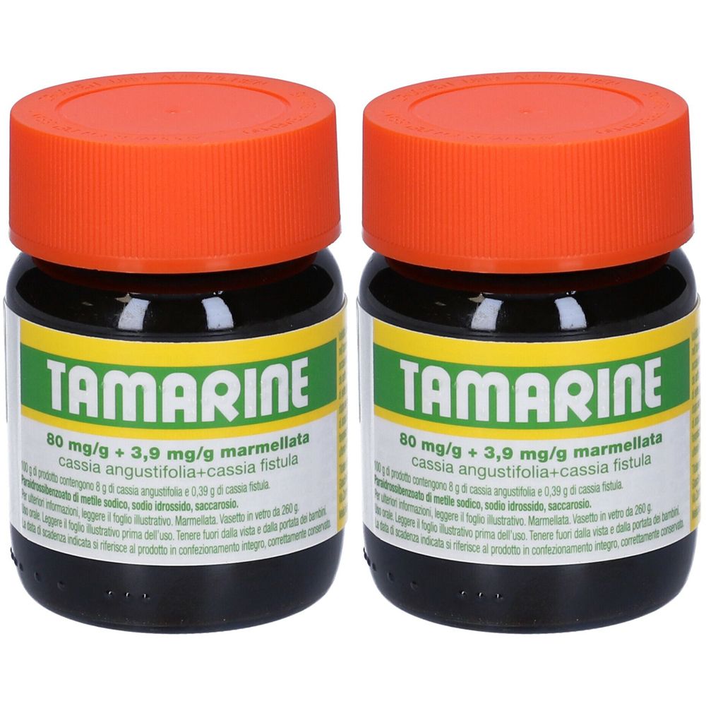 TAMARINE® Marmellata 8% + 0,39% Lassativo Set da 2