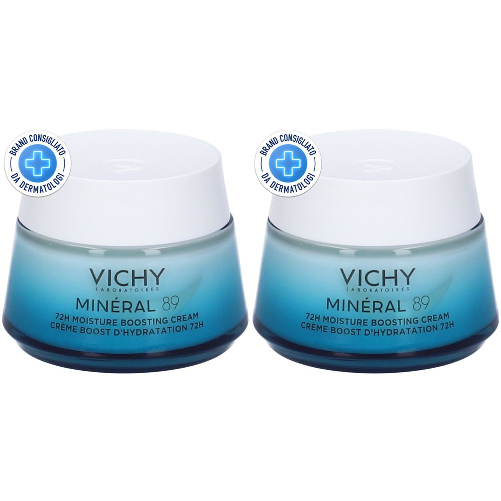 Vichy Minéral 89 Crema Idratante 72H Leggera 50 ml